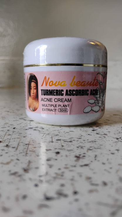 Nova Beaute – Turmeric & Ascorbic Acid Acne Cream