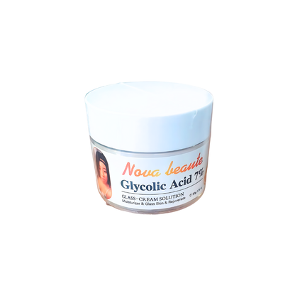 The novaBeauty Glass-Cream – Glycolic Acid 7%