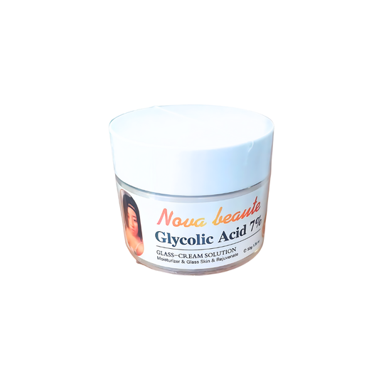 The novaBeauty Glass-Cream – Glycolic Acid 7%