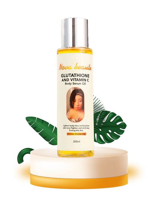 Nova Beaute – Glutathione & Vitamin C Body Serum Oil
