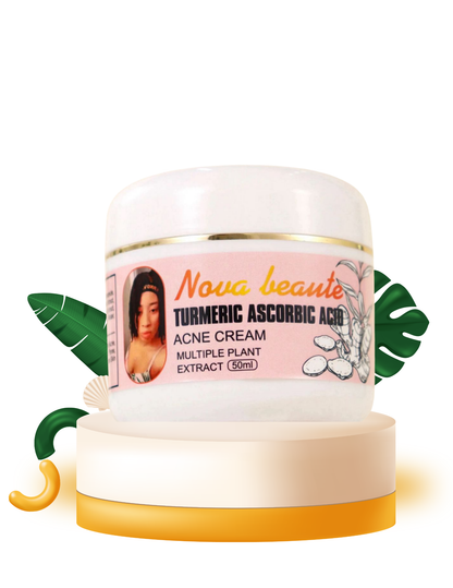 Nova Beaute – Turmeric & Ascorbic Acid Acne Cream