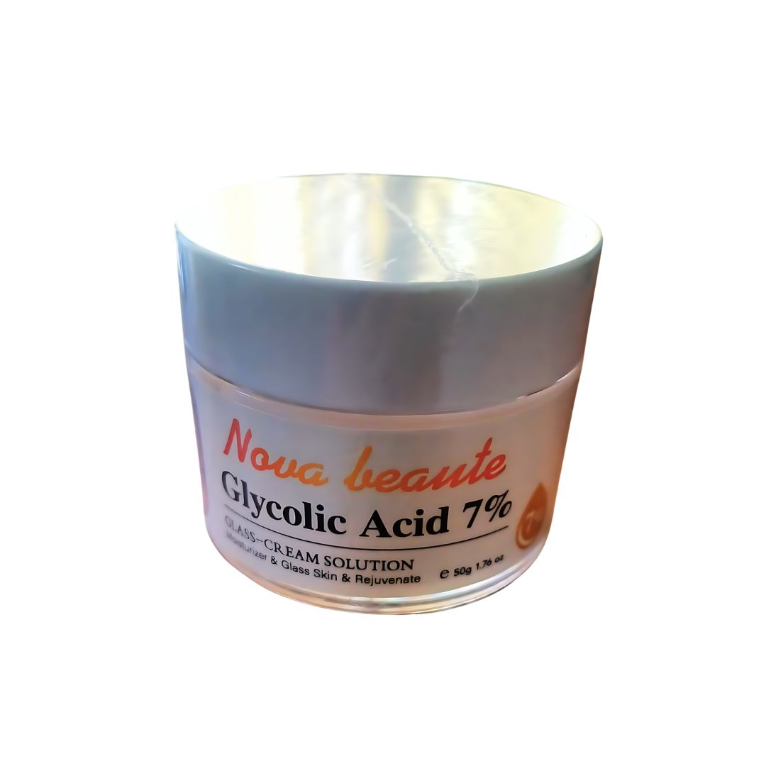 The novaBeauty Glass-Cream – Glycolic Acid 7%