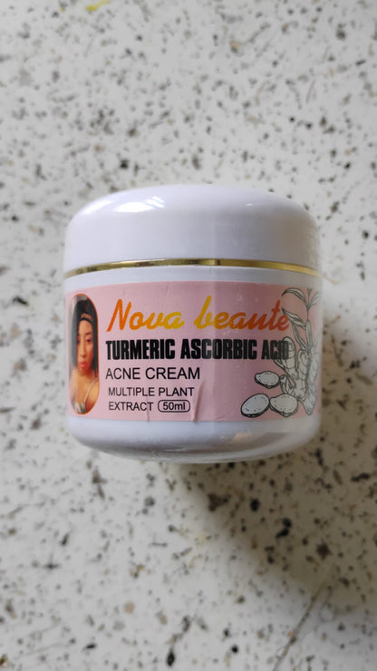 Nova Beaute – Turmeric & Ascorbic Acid Acne Cream