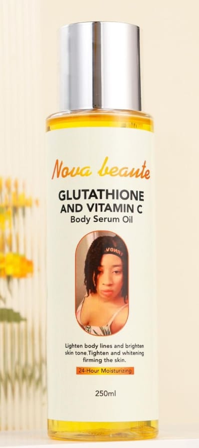 Nova Beaute – Glutathione & Vitamin C Body Serum Oil