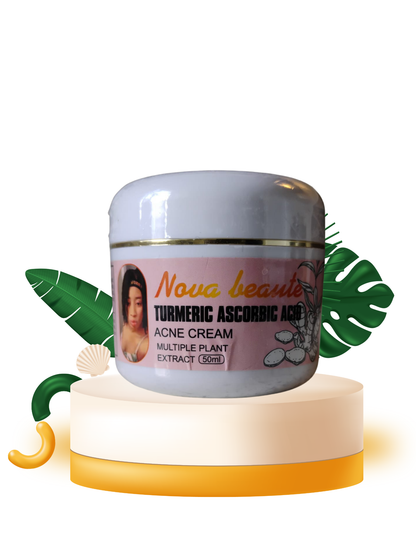 Nova Beaute – Turmeric & Ascorbic Acid Acne Cream