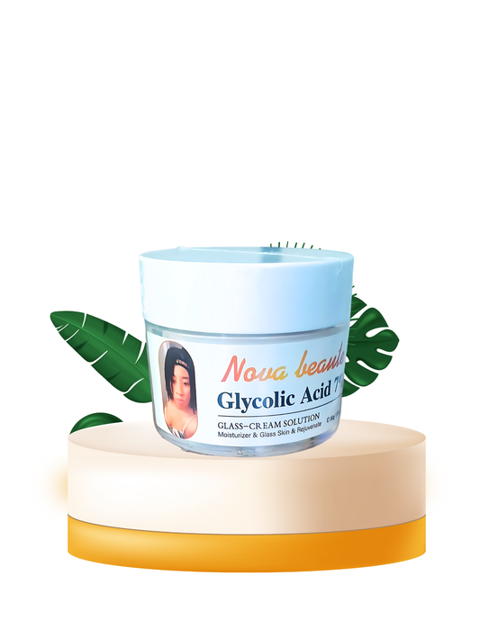 The novaBeauty Glass-Cream – Glycolic Acid 7%