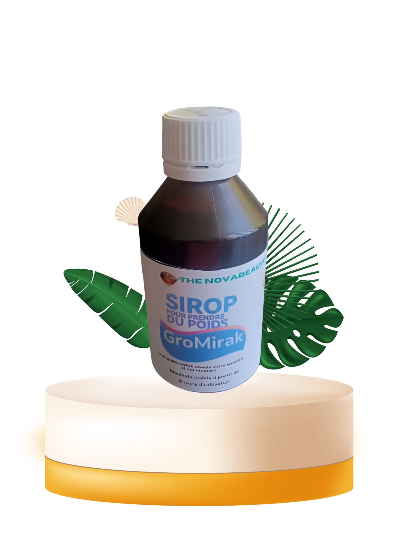 GroMirak Weight Gain Syrup – Fast-Acting Formula for Healthy Body Mass Fast-acting: see results within 15 days