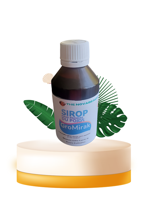 GroMirak Weight Gain Syrup – Fast-Acting Formula for Healthy Body Mass Fast-acting: see results within 15 days